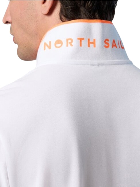 CORE Tricou polo din bumbac 100% alb - maiou Polo