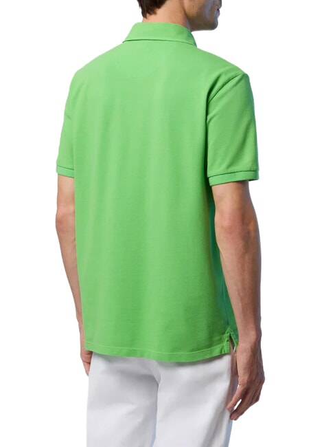 CORE Tricou polo cu logo brodat verde de vară - maiou Polo