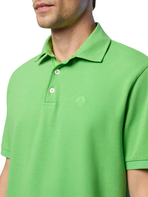 CORE Tricou polo cu logo brodat verde de vară - maiou Polo