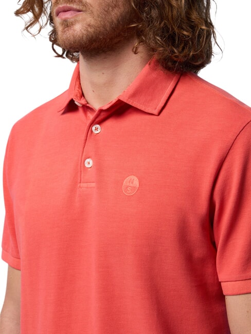 CORE Tricou polo cu logo brodat paprika - maiou Polo