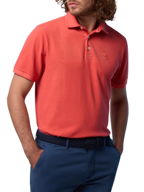 CORE Tricou polo cu logo brodat paprika - maiou Polo