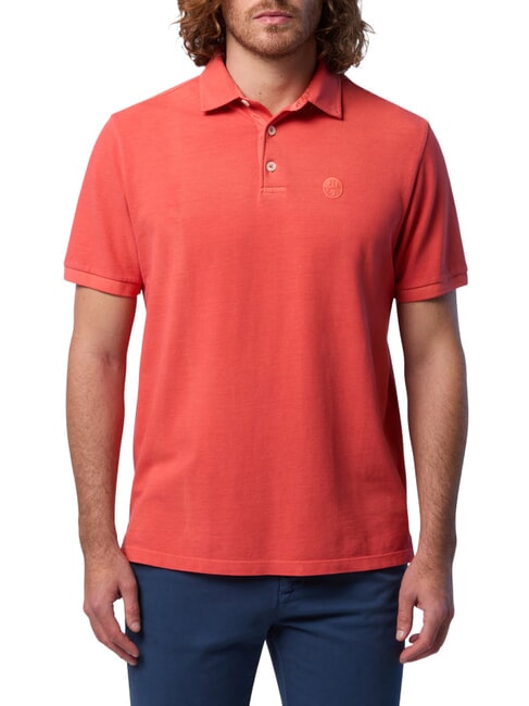 CORE Tricou polo cu logo brodat paprika - maiou Polo