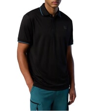NORTH SAILS NORTH TECH Tricou polo casual cu m&acirc;necă scurtă negru - maiou Polo - 2
