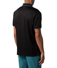 NORTH SAILS NORTH TECH Tricou polo casual cu m&acirc;necă scurtă negru - maiou Polo - 4