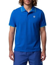 NORTH SAILS CORE Tricou polo din bumbac 100% plajă albastră - maiou Polo - 2