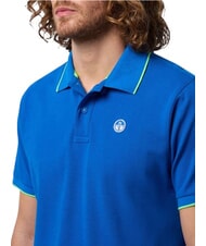 NORTH SAILS CORE Tricou polo din bumbac 100% plajă albastră - maiou Polo - 5