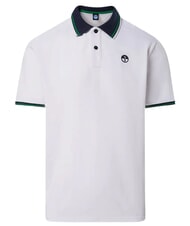 NORTH SAILS CORE Tricou polo cu m&acirc;necă scurtă din bumbac alb - maiou Polo - 7