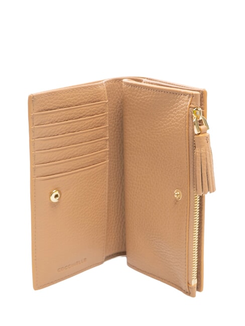 TASSEL Portofel din piele ciocănită piei - Portofele femei