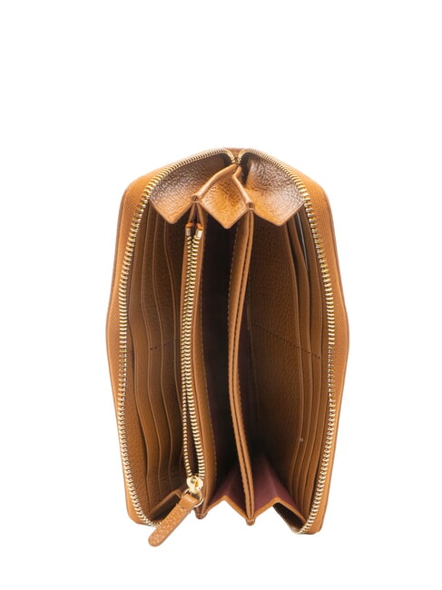 METALLIC SOFT Portofel din piele texturata CUIR - Portofele femei