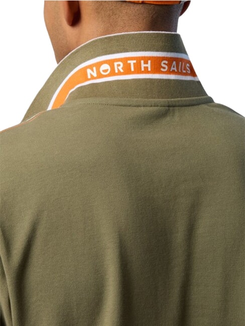 CORE Tricou polo cu m&acirc;necă scurtă din bumbac verde intens - maiou Polo