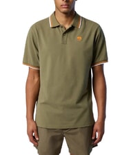 NORTH SAILS CORE Tricou polo cu m&acirc;necă scurtă din bumbac verde intens - maiou Polo - 2