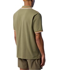 NORTH SAILS CORE Tricou polo cu m&acirc;necă scurtă din bumbac verde intens - maiou Polo - 4