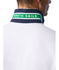NORTH SAILS CORE Tricou polo cu m&acirc;necă scurtă din bumbac alb - maiou Polo - 3