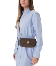 MICHAEL KORS NOLITA Geantă de umăr mini brun/ghindă - Genți femei - 5