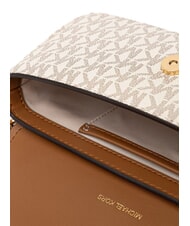 MICHAEL KORS NOLITA Geantă de umăr mini vanilie/acrn - Genți femei - 4