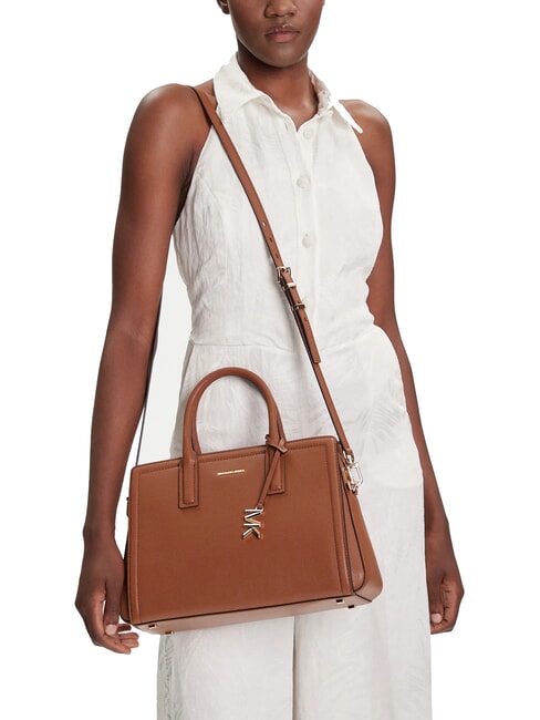 LAILA Geantă de m&acirc;nă din piele cu curea de umăr bagaje - Genți femei