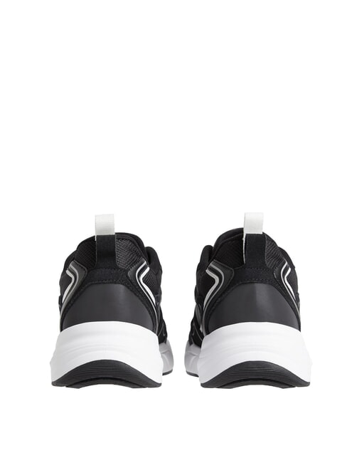 CK JEANS Retro Tennis Tenisi din piele negru - Pantofi bărbați