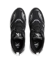 CALVIN KLEIN CK JEANS Retro Tennis Tenisi din piele negru - Pantofi bărbați - 4