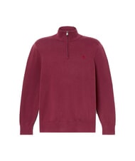 TIMBERLAND WILLIAMS RIVER  Pulover cu guler cu fermoar Burgundia - Pulovere pentru bărbați - 3
