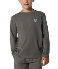 NORTH SAILS CORE Tricou cu m&acirc;necă lungă oraș gri - Tricou copil - 2