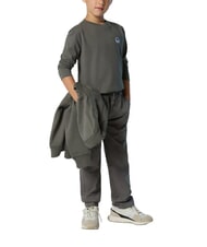 NORTH SAILS CORE Tricou cu m&acirc;necă lungă oraș gri - Tricou copil - 5