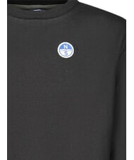 NORTH SAILS CORE Hanorac unisex din bumbac organic negru - Pulovere pentru copii - 3