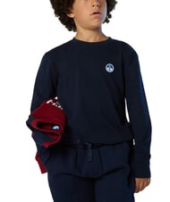 NORTH SAILS CORE Tricou cu m&acirc;necă lungă albastru marin - Tricou copil - 4