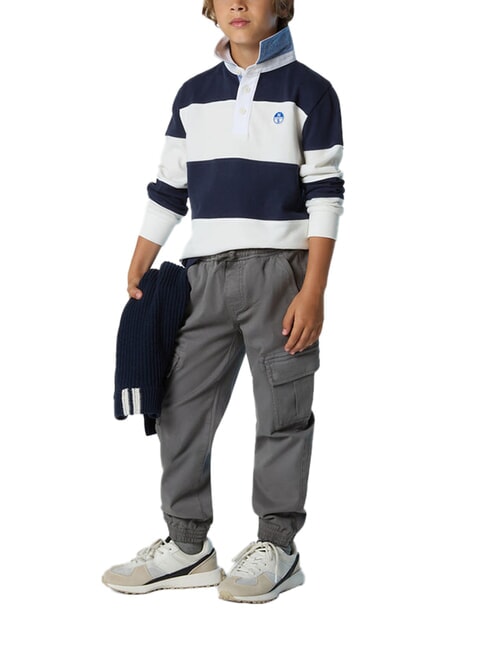 CORE Tricou polo din bumbac, stil rugby combinații 2 - Tricou copil