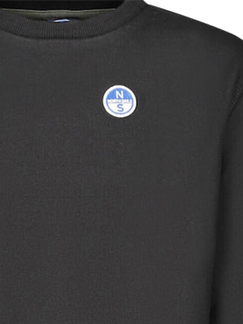 CORE Hanorac unisex din bumbac organic negru - Hanorac pentru bebeluși