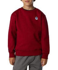 NORTH SAILS CORE Hanorac unisex din bumbac organic dalie roșie - Hanorac pentru bebeluși - 2