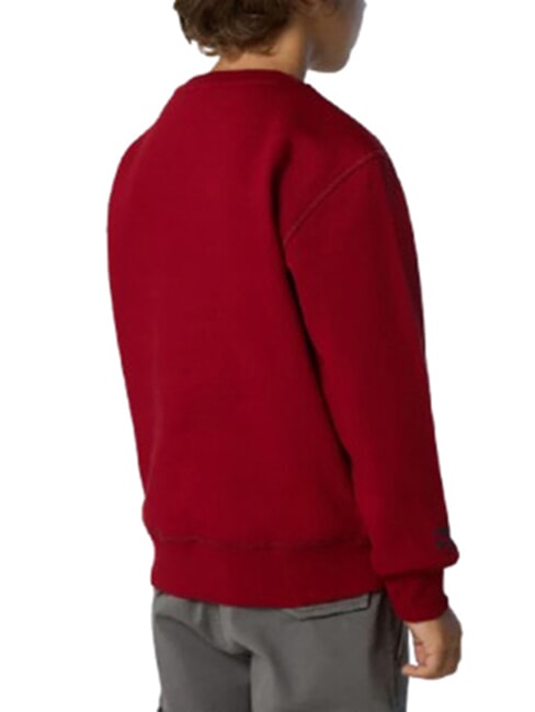CORE Hanorac unisex din bumbac organic dalie roșie - Hanorac pentru bebeluși