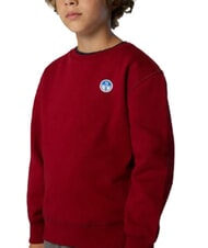 NORTH SAILS CORE Hanorac unisex din bumbac organic dalie roșie - Hanorac pentru bebeluși - 6