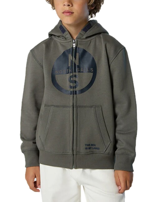 CORE Hanorac unisex oraș gri - Hanorac pentru bebeluși