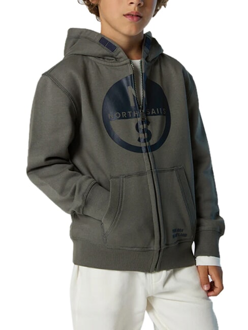 CORE Hanorac unisex oraș gri - Hanorac pentru bebeluși