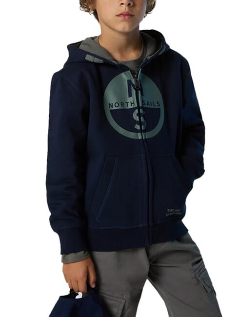 CORE Hanorac unisex albastru marin - Hanorac pentru bebeluși