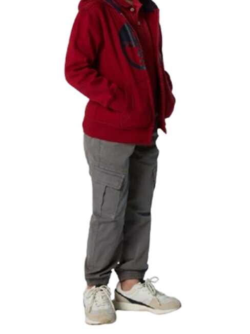 CORE Hanorac unisex dalie roșie - Hanorac pentru bebeluși