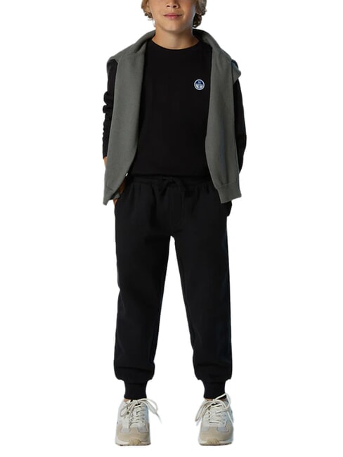 CORE Pantaloni de jogging unisex negru - Pantaloni pentru copii