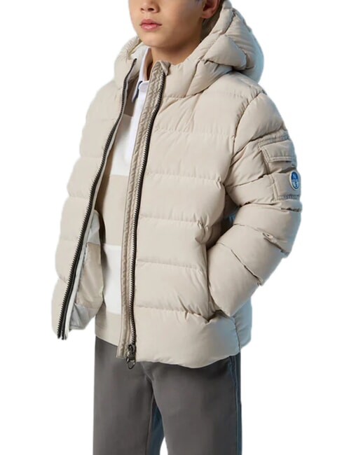 BEAM Jachetă unisex cu glugă fr&acirc;nghie de iarnă - Jachete pentru copii