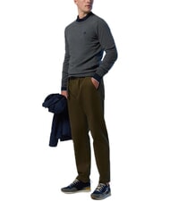 NORTH SAILS N|S Pulover cu guler rotund melange gri mediu - Pulovere pentru bărbați - 5