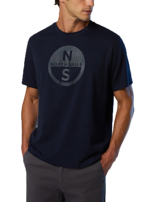 CORE Tricou de bumbac albastru marin - tricou