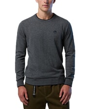 NORTH SAILS N|S Pulover cu guler rotund melange gri mediu - Pulovere pentru bărbați - 2