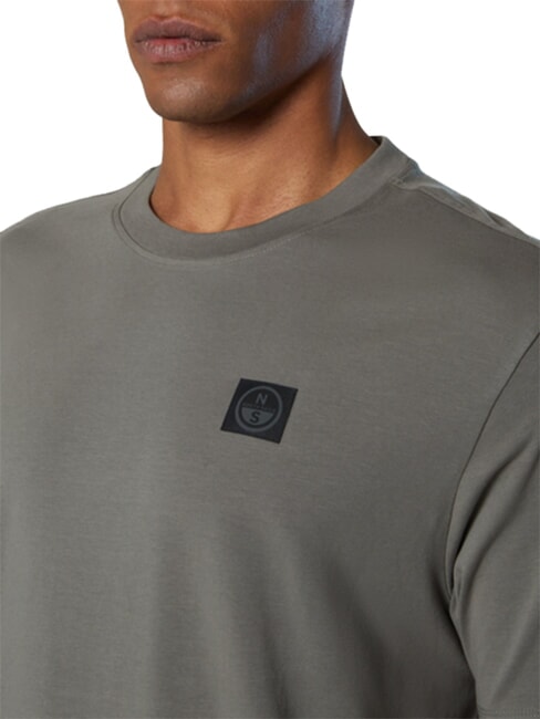 NORTH TECH Tricou 100% bumbac oraș gri - tricou