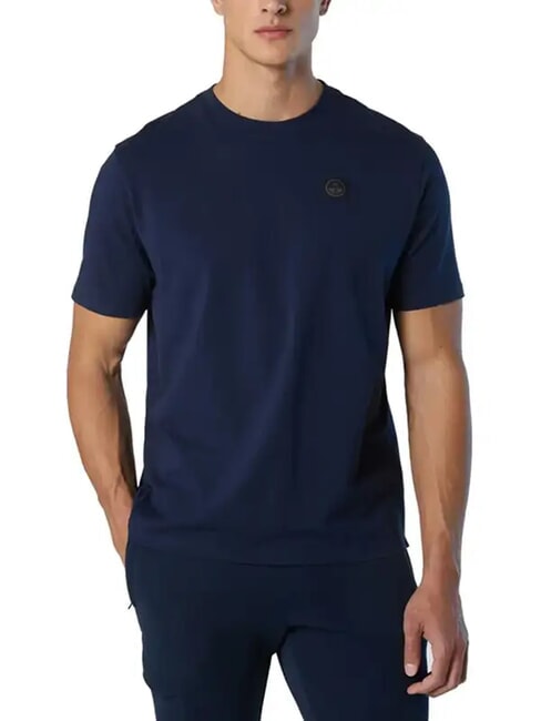 NORTH TECH Tricou 100% bumbac albastru marin - tricou