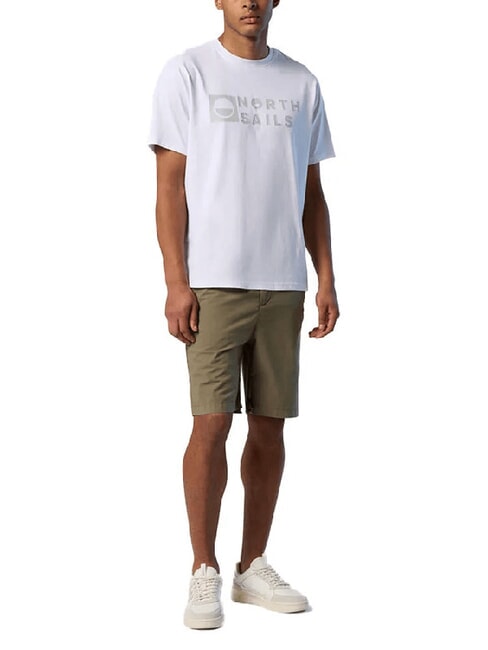 CORE Tricou cu m&acirc;necă scurtă alb - tricou
