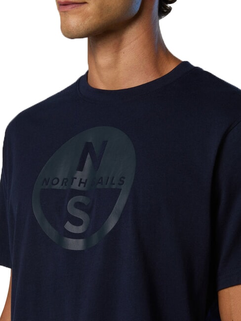CORE Tricou de bumbac albastru marin - tricou