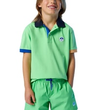 NORTH SAILS BASIC Pantaloni scurți boxer de plajă &icirc;n stil volei verde de vară - Costume de baie pentru copii - 2
