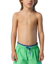 NORTH SAILS BASIC Pantaloni scurți boxer de plajă &icirc;n stil volei verde de vară - Costume de baie pentru copii - 4