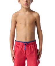 NORTH SAILS BASIC Pantaloni scurți boxer de plajă &icirc;n stil volei roșu psihopat - Costume de baie pentru copii - 5