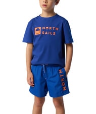 NORTH SAILS BASIC Costum de boxer albastru electric - Costume de baie pentru copii - 2