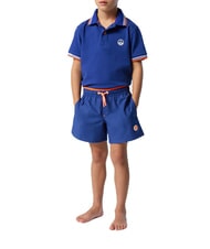 NORTH SAILS BASIC Pantaloni scurți boxer de plajă &icirc;n stil volei albastru electric - Costume de baie pentru copii - 5